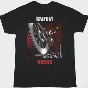 Kmfdm Rocks New Black T Shirt